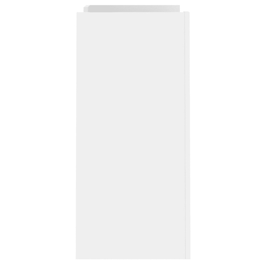 Credenza | Madia | Buffet da pranzo | Armadio da pranzo Bianca 73,5x35x75 cm in Legno Multistrato