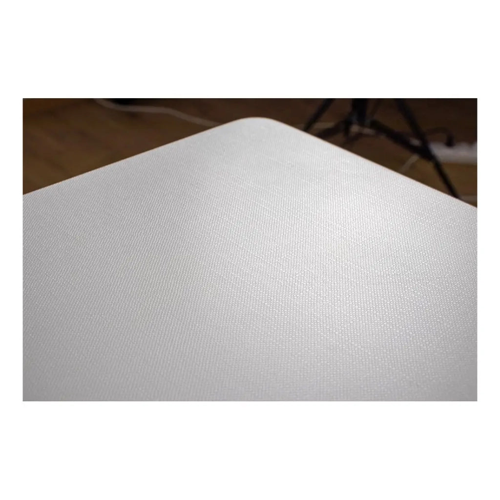 Tavolo da pranzo RENNES – Rettangolare – Piano bianco e gambe in metallo – Design moderno