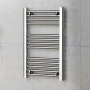 RADIATORE TERMOARREDO SCALDASALVIETTE CROMO LUCIDO CON TUBOLARI Ø25MM MODELLO ELVIA - MM 1785X550  WATT.737  INT. 500  - MAM