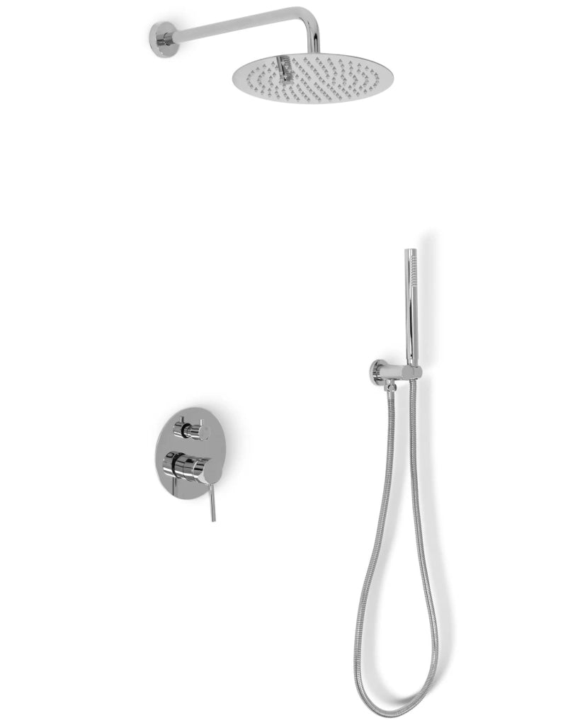 Set Doccia Da Incasso Rea Lungo Chrome + Box