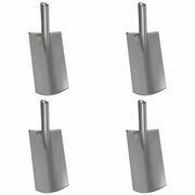 Testa di Pala 4 pz Argento 43 x 17 cm CFW4556291
