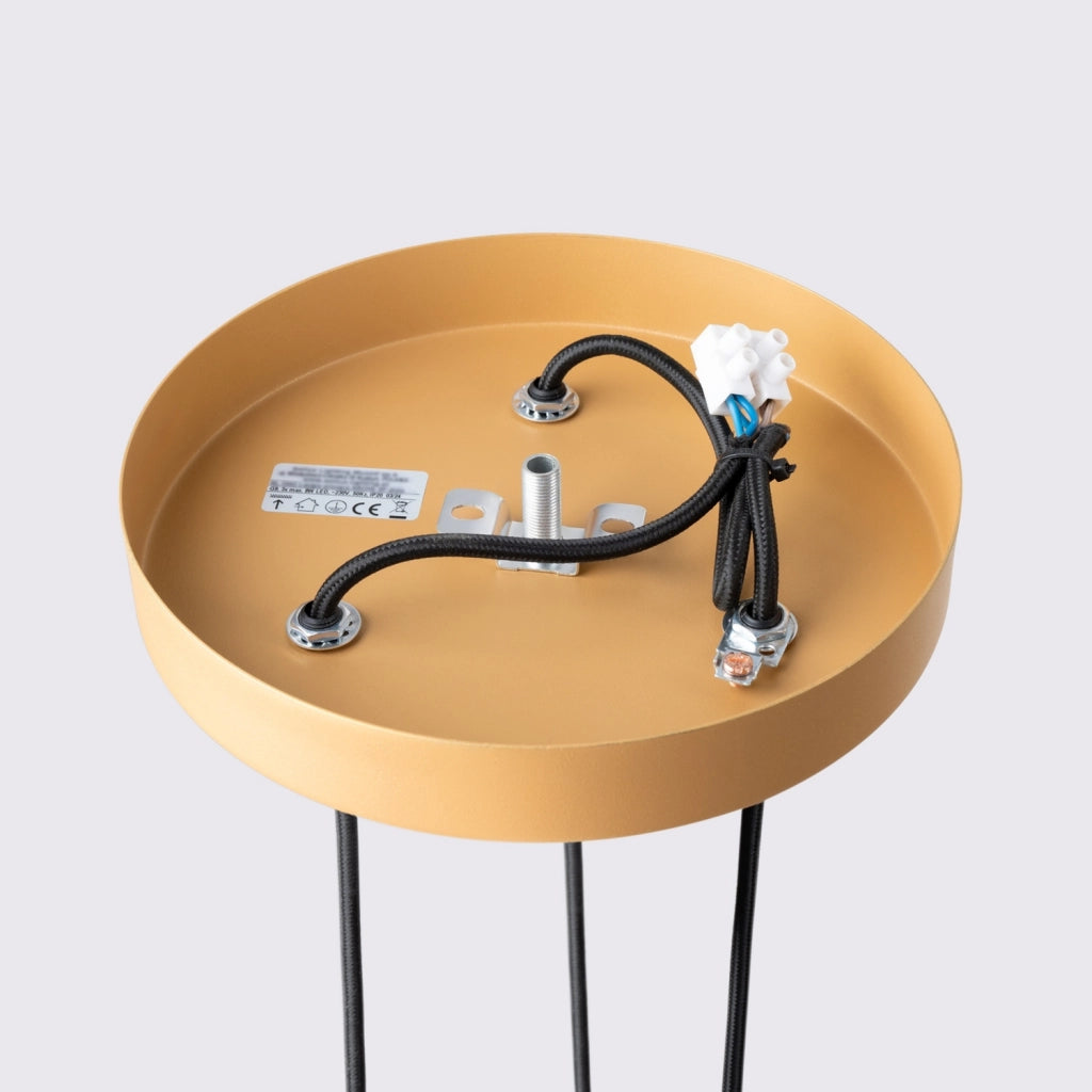 Lampada a sospensione moderna oro Ø20 3xGU10 GRAVIO