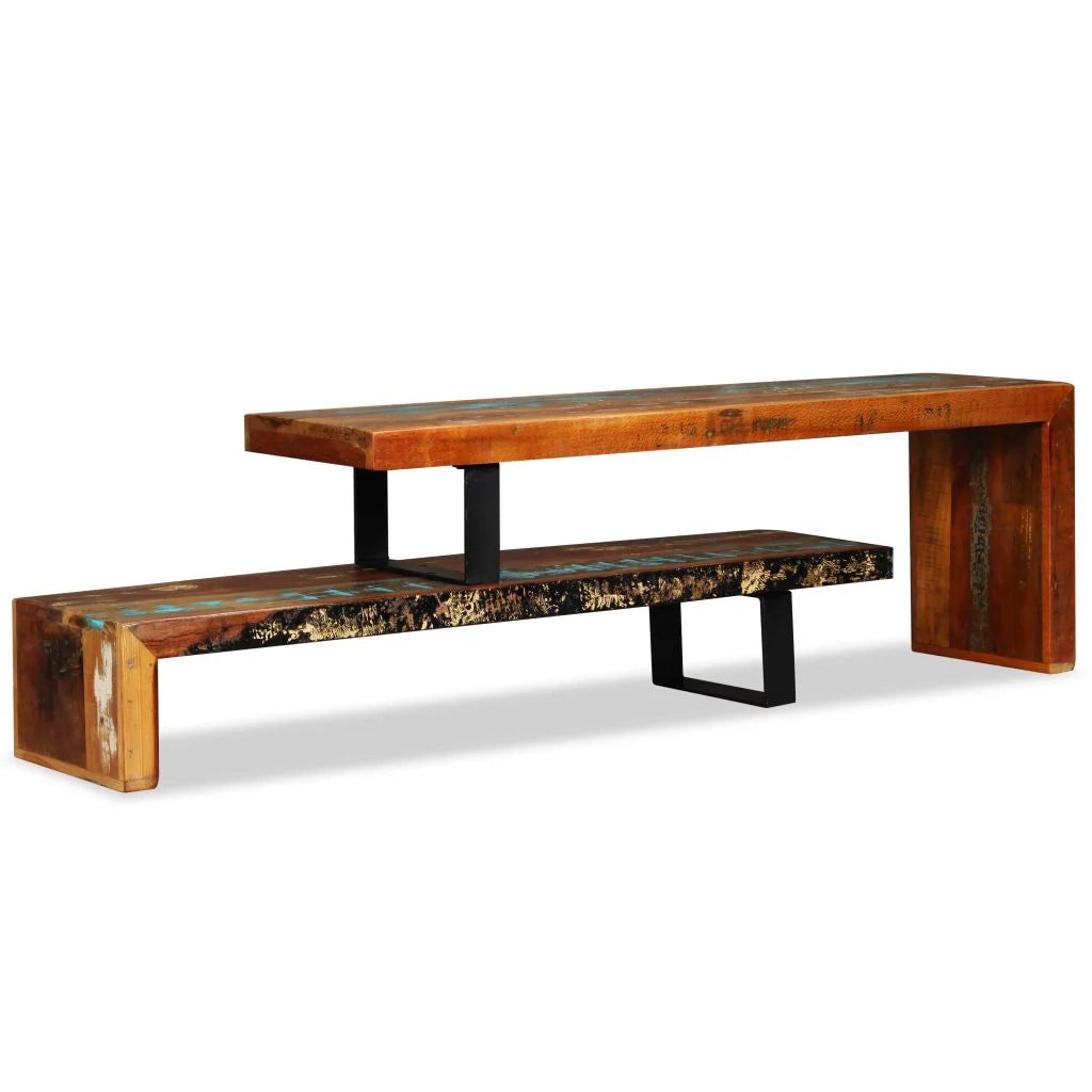 Mobile TV/credenza design pratico legno massello di recupero 2502155