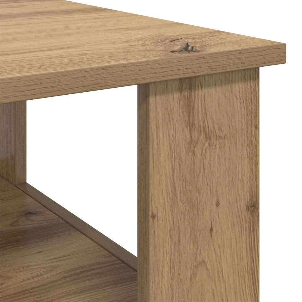 Tavolino da salotto Rovere artigianale 57 x 55 x 45 cm 8000251
