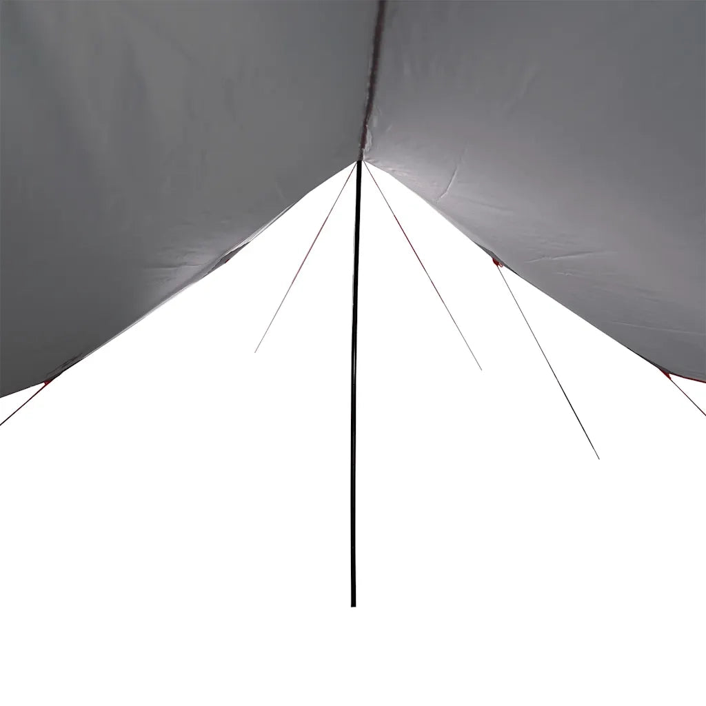 Telone da Campeggio Grigio e Arancione 460x305x210 cm Impermeabile 94687
