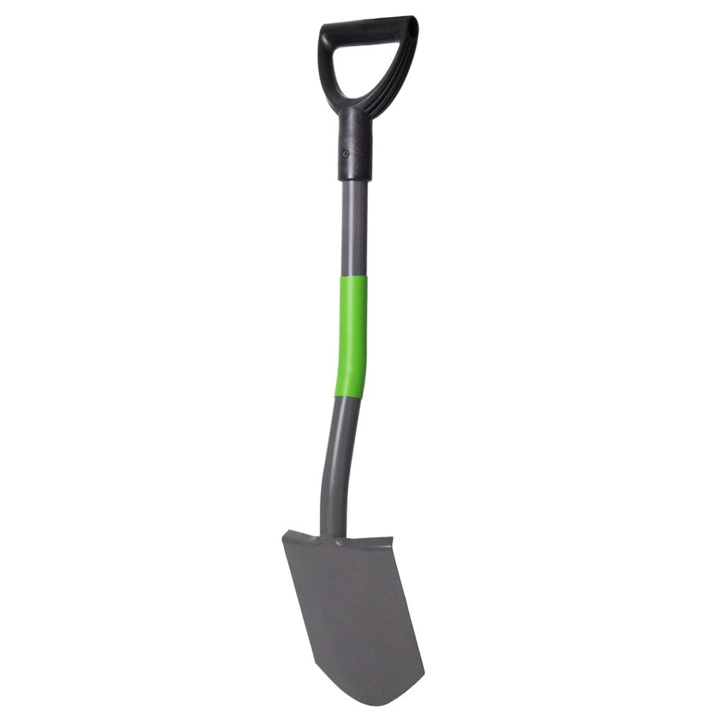 Pala da giardino ergonomica KADAX, affilata, 84 cm, in metallo, con manico appuntito.