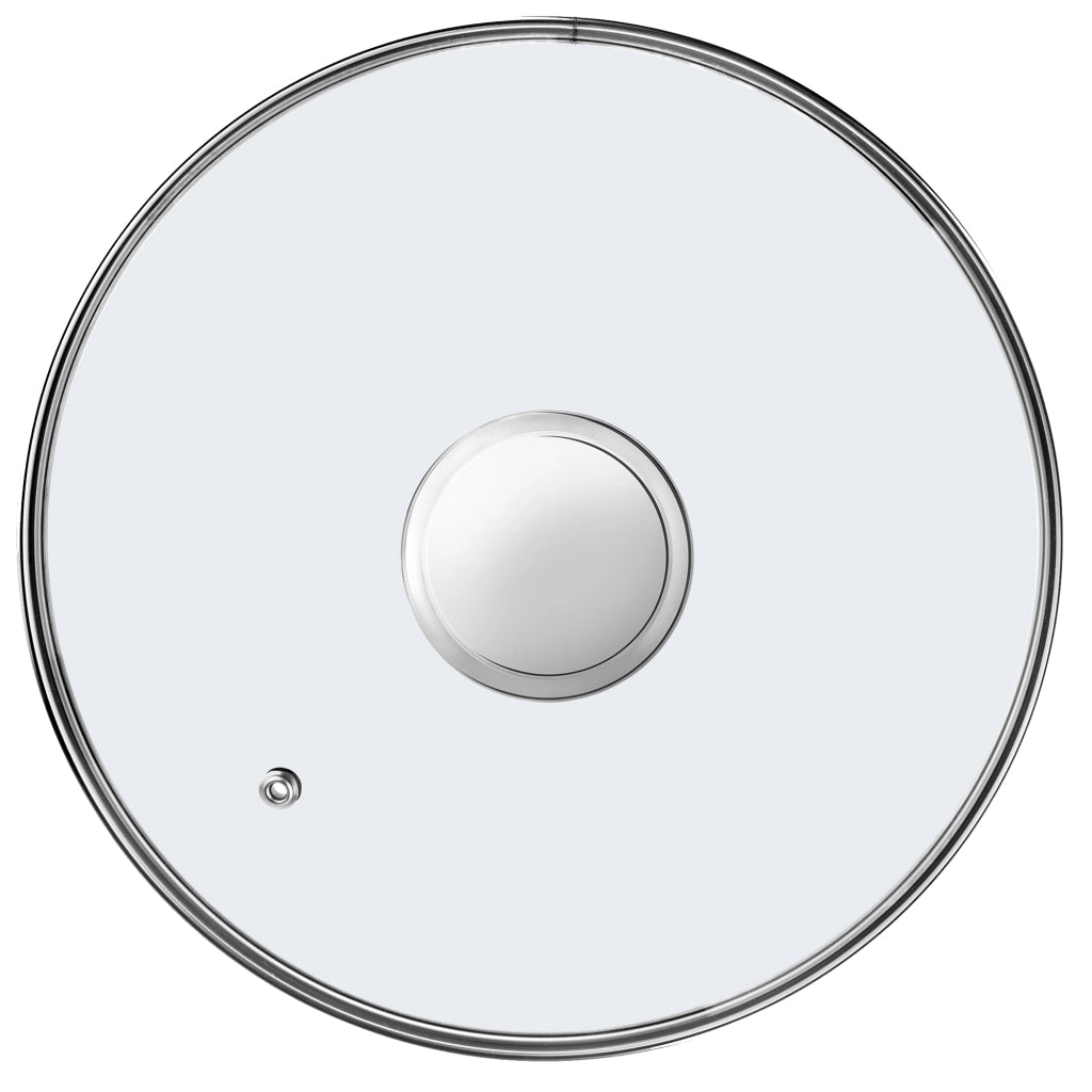 Coperchio in vetro KADAX da 24 cm, universale, resistente al calore, per pentole e padelle.