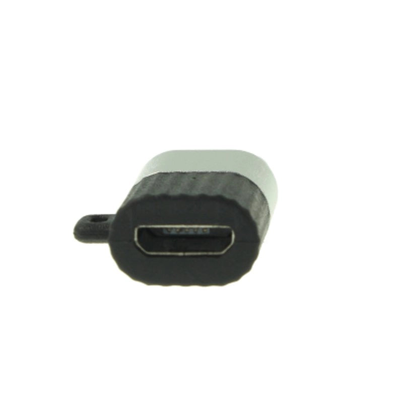 Adattatore da Micro USB Femmina a USB Type C Maschio Con Portachiave Incluso