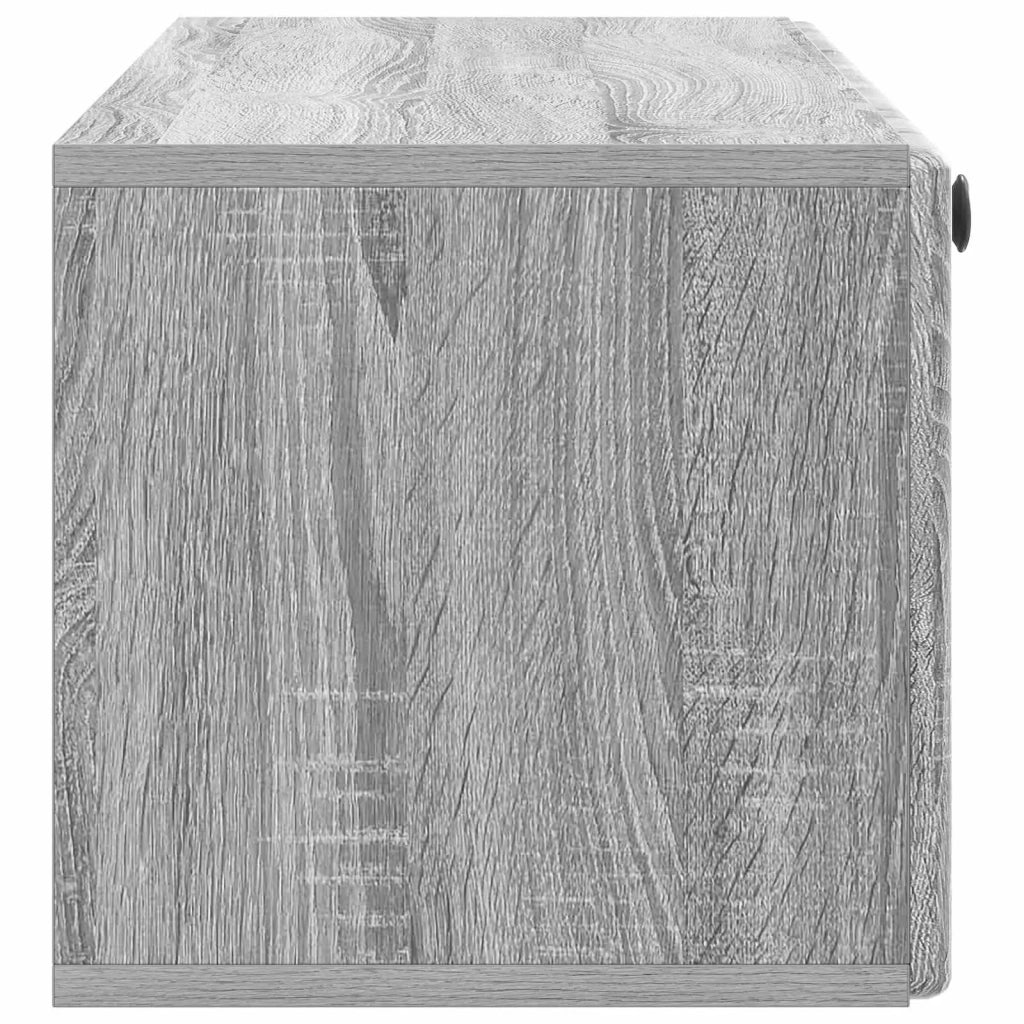 Mobile Porta TV da Muro 98 x 31 x 30 cm Sonoma grigio 899241