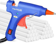 Lijmstiften 20 W, 30 pezzi, 7 mm x 130 mm, pistola per uso domestico e hobby
