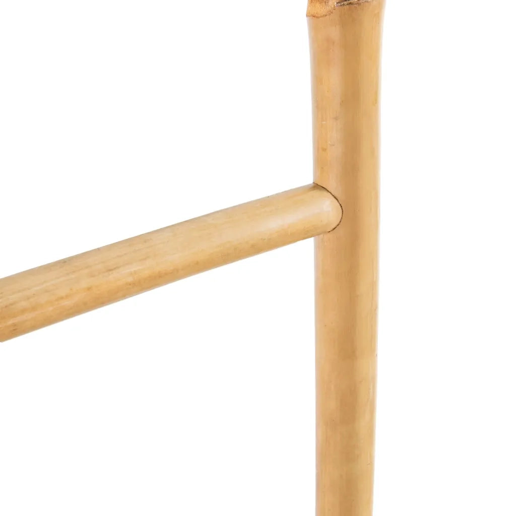 Scala Portasciugamani con 5 Pioli in BambÃ¹ 150 cm cod mxl 50053