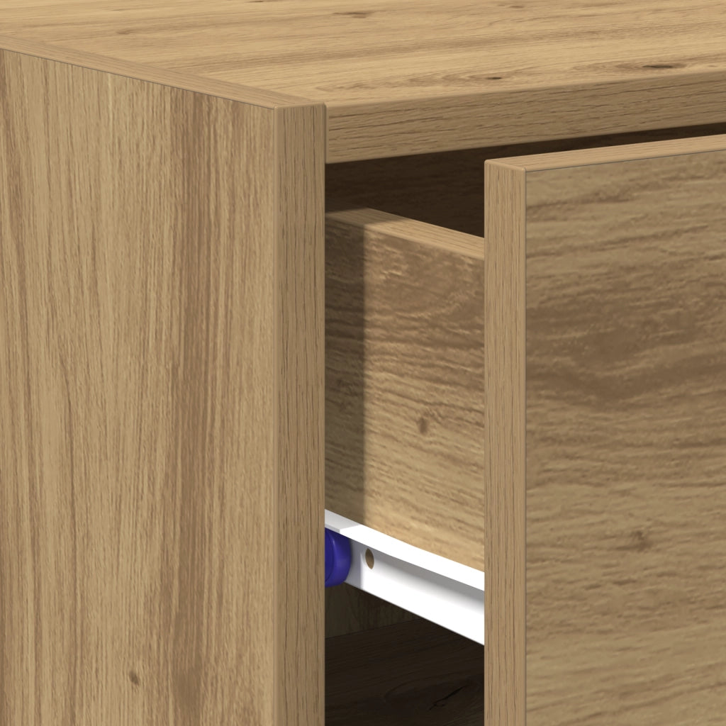 Sideboard Artisan Rovere 30x42,5x93 cm Legno ingegnerizzato