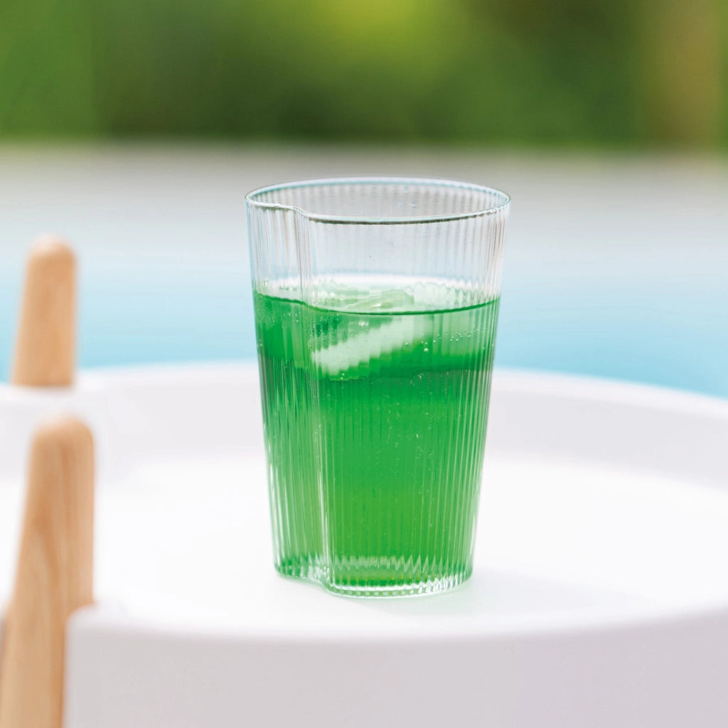 Set 6 Bicchieri Handy Highball in Vetro Soffiato Trasparente, Design Slanciato Impilabile per Acqua, Cocktail e Bevande, Lavabili in Lavastoviglie