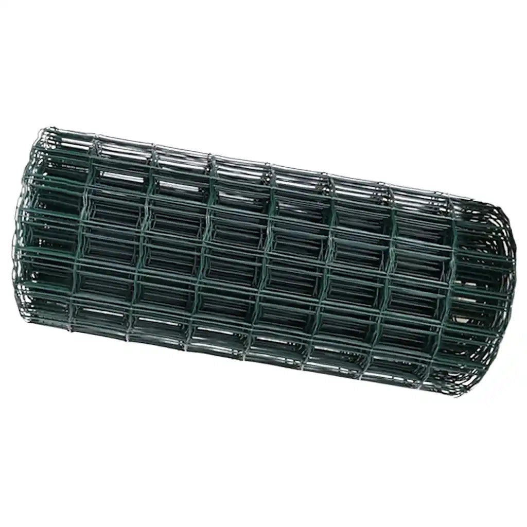 Recinzione Euro Verde 0,8 x 10 m Ferro rivestito in PVC 42004356
