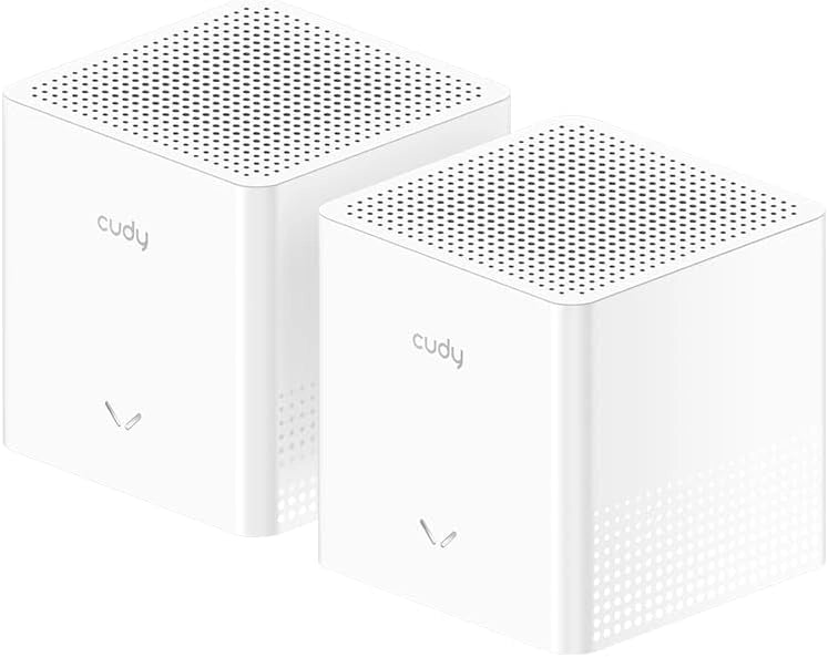Cudy M1200 Mesh WiFi AC1200 Dual Band Kit 2 Unità Copertura fino a 160m²