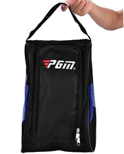 Borsa per scarpe impermeabile e respirante per uomo e donna - Borsa per scarpe trasportabile - Nero e Blu - Ideale per viaggi e sport - Per scarpe da ginnastica