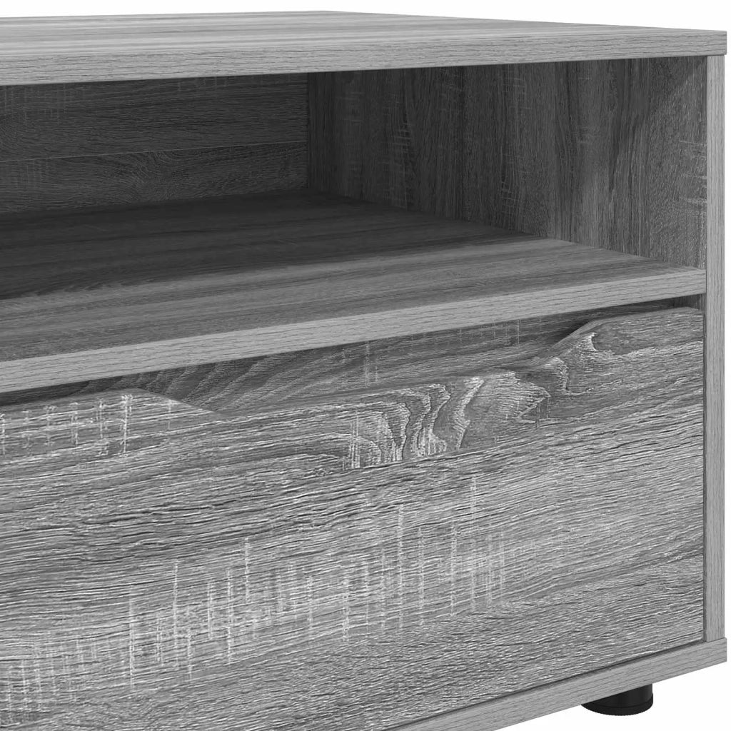 Mobile TV Grigio Sonoma 100 x 48 x 43 cm Legno multistrato 888933