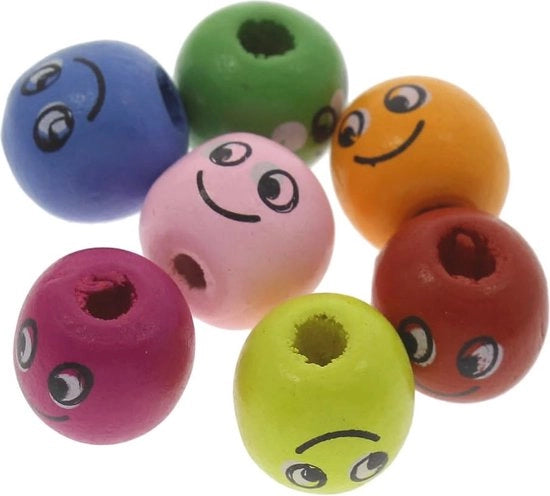 Set di Cerniere in Legno - 60 pezzi, 14 mm, Cerniere Colorate per Attività di Riciclo