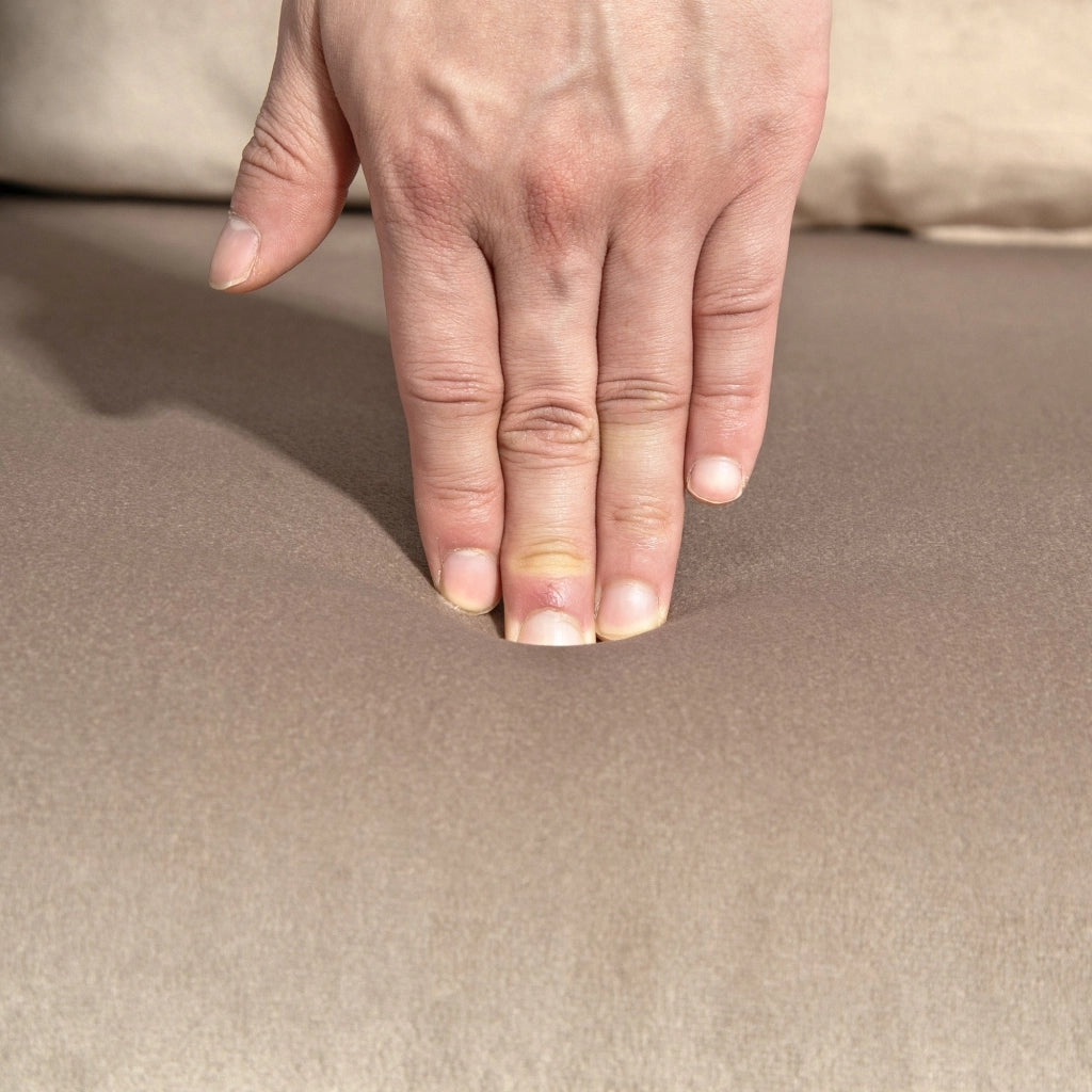 Divano Letto Schienale Regolabile 102x73x81 cm in Velluto Marrone Chiaro