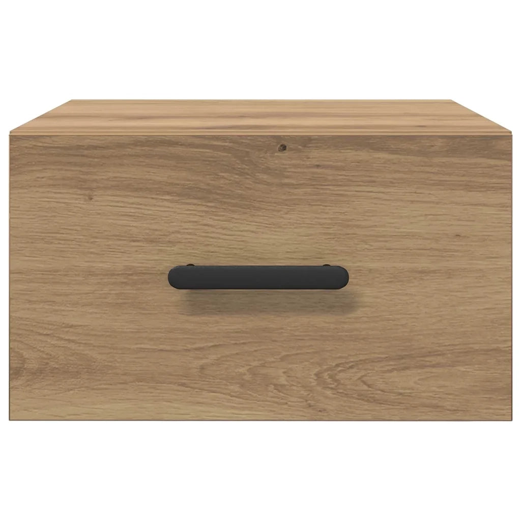 Armadio da Notte 2 pcs Rovere artigianale 35 x 35 x 20 cm 882387