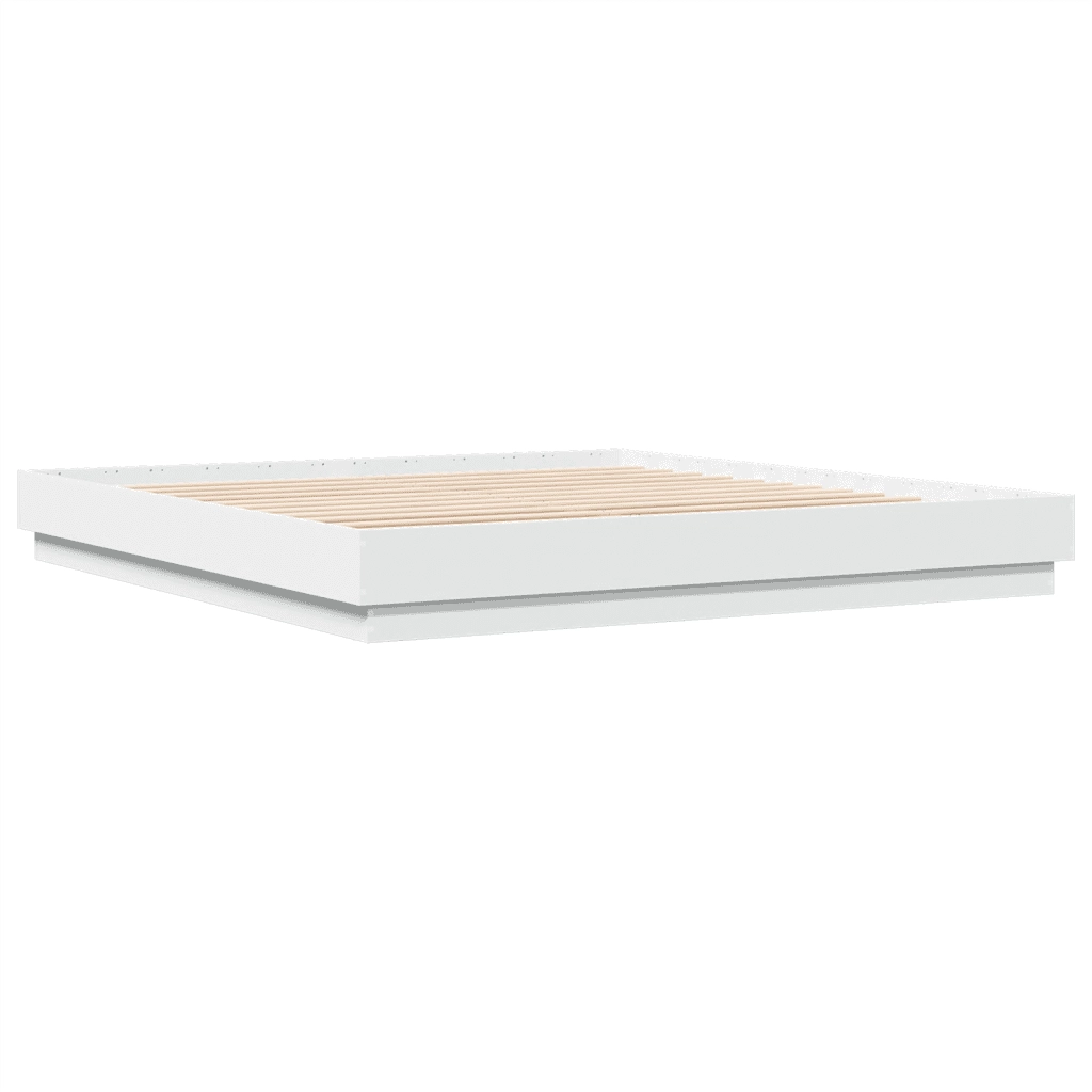Giroletto con Luci LED Bianco 200x200 cm 3209765