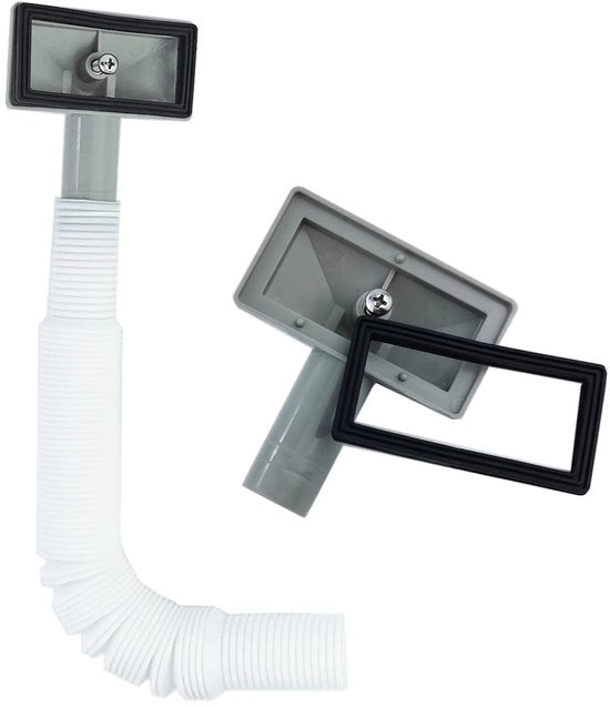 Set di tubi di collegamento flessibili - 2 tubi - 4 metri