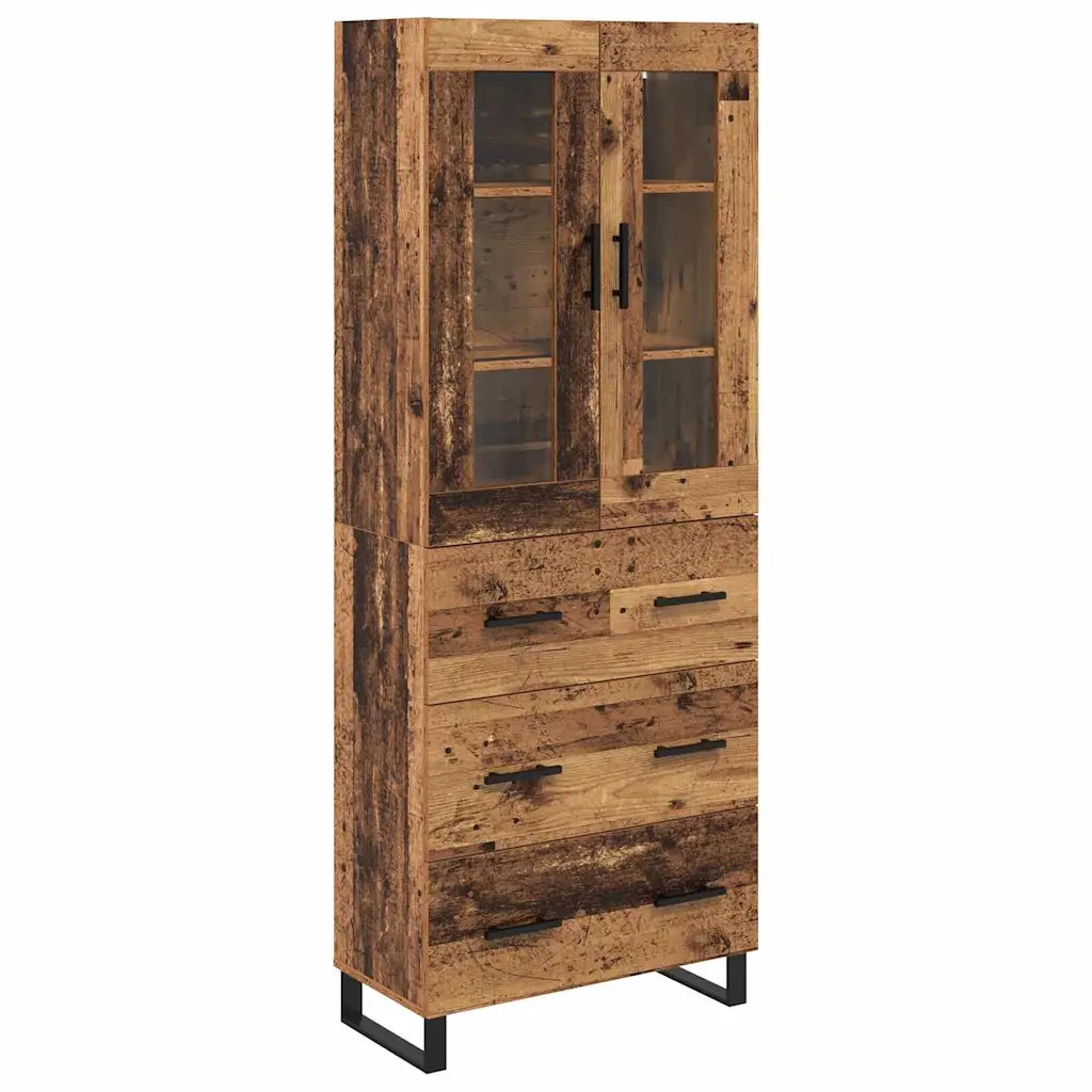 Credenza con cassetto 2 pcs Legno vecchio Legno multistrato 3415769