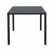 TAVOLO AUTOLIVELLANTE QUADRATO IN METALLO VERNICIATO 70X70X74 CM ANTRACITE OKX