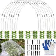 Tunnel di vaso in fibra di vetro 40 pezzi per giardini elevati con manopole