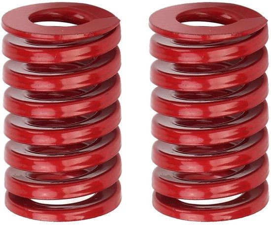 Sostegno Porta Bagagli Portellone - Carrello in Lega di Alluminio - Resistente al Carico - Alta Precisione - Rosso - Alta Potenza Verticale