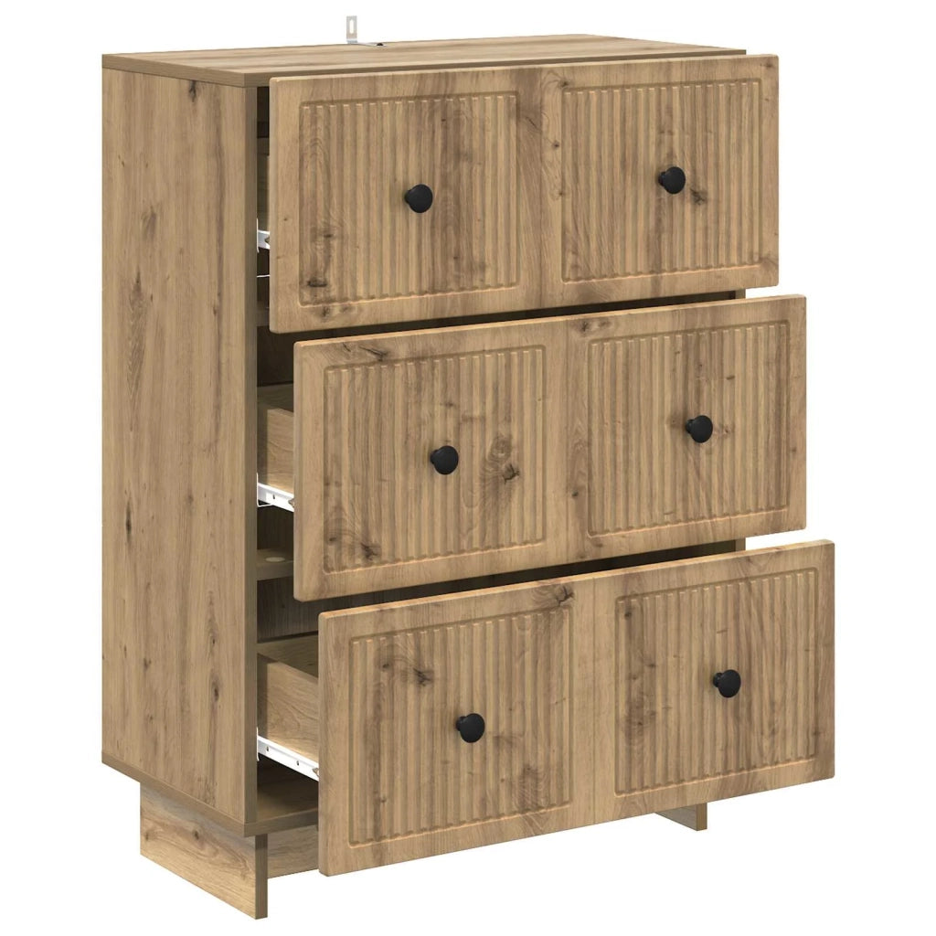 Mobile con Cassetti Rovere Artigianale 66 x 34,5 x 90 cm 893924