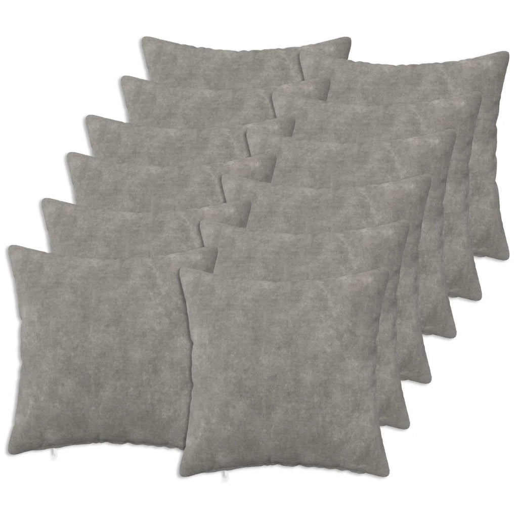 Federa 12 pcs HEERLEN Grigio Chiaro 45 x 45 cm 910491
