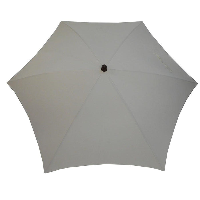 Ombrellone da Giardino Ø2,8 m Palo Ø35 mm in Alluminio Maffei Madera Ecru