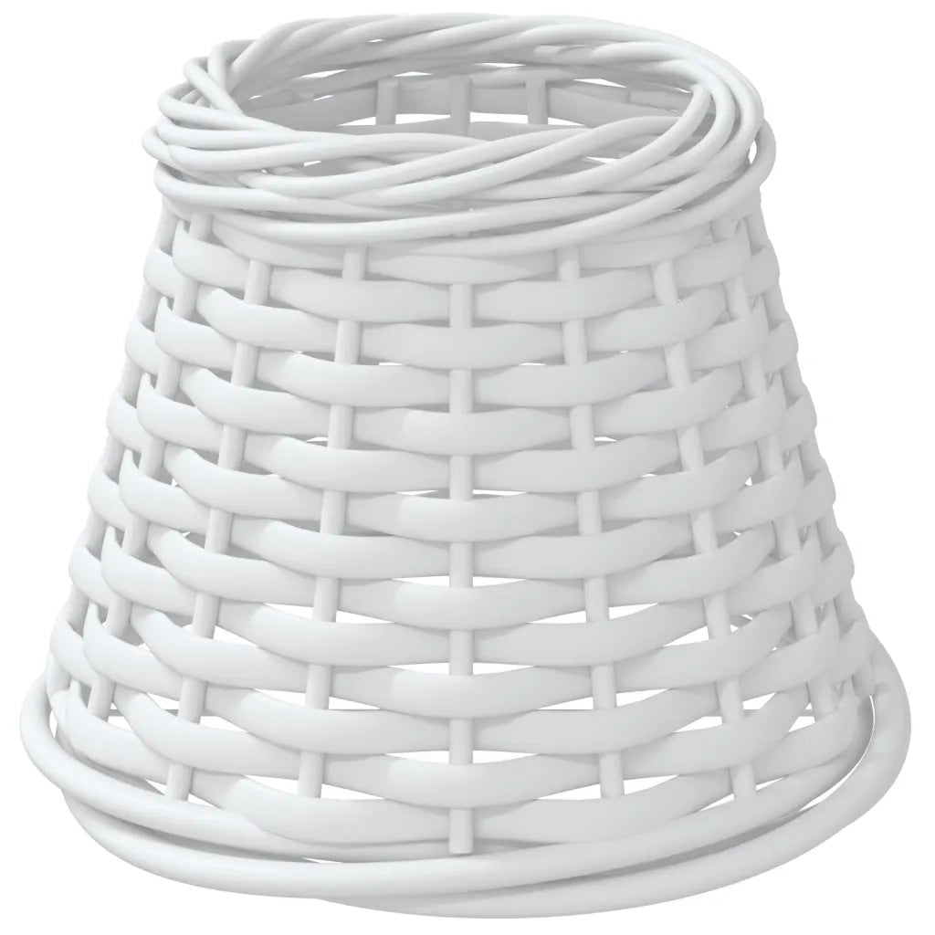 Paralume Bianco ?15x12 cm in Vimini CFW3847693