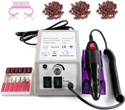 Fissatrice unghie elettrica - Fissatrice unghie automatica - Manicure e pedicure - Fissatrice unghie per salone 

Specifiche tecniche: 
- Potenza: 
- Velocità: 
- Lunghezza del filo: 
- Tipo di motore: 
- Materiali: 
- Dimensioni: 
- Peso: 
- Garanzia: