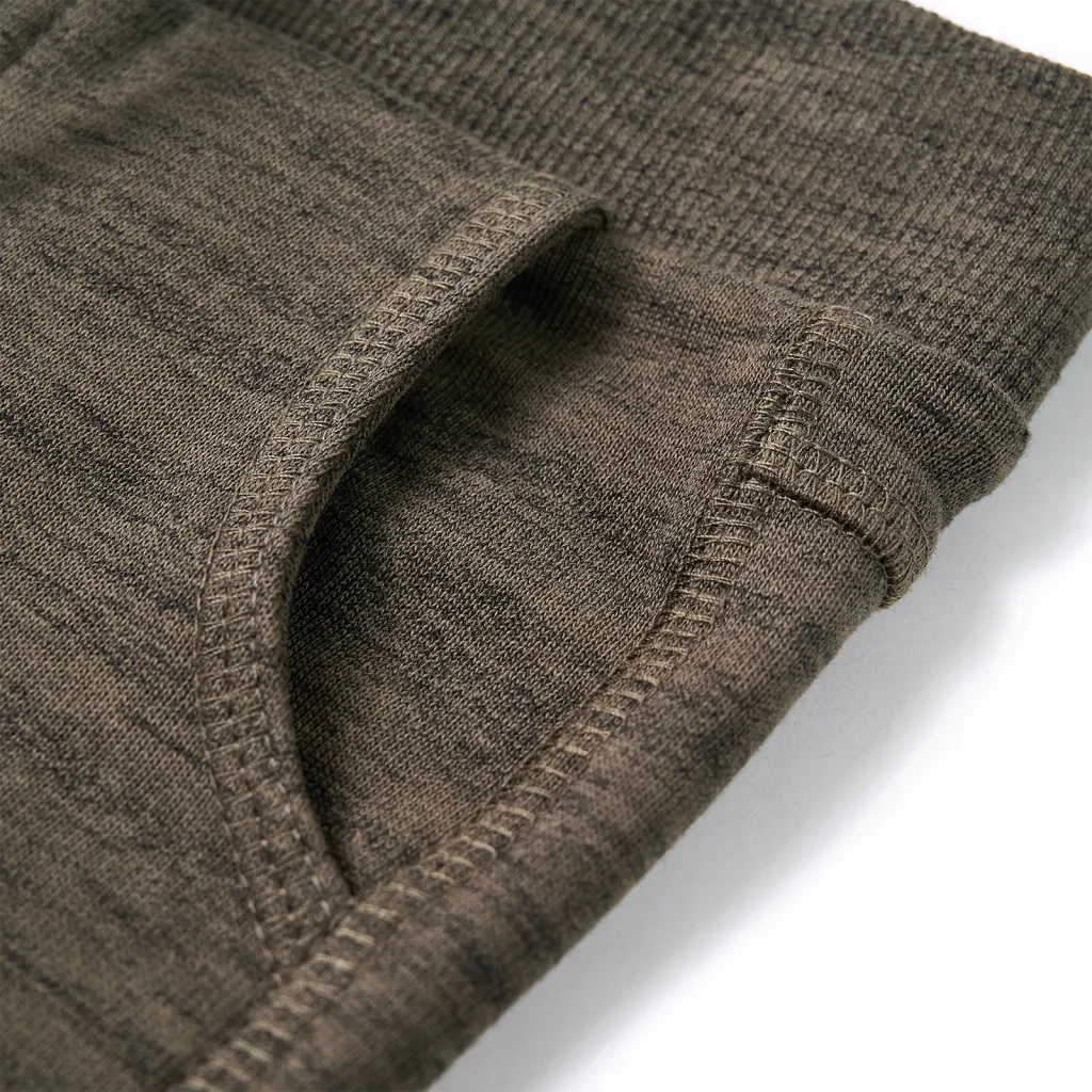 Pantaloni Tuta per Bambini Cachi Scuro M¨¦lange 104 CFW1149164