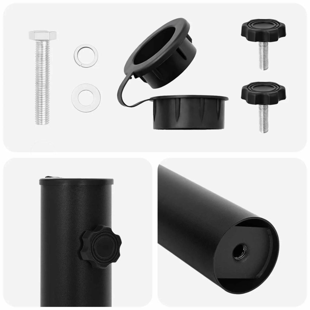 Tubo base per parasole 0.6 kg Nero Ferro for 40-50 mm Pole 42035581