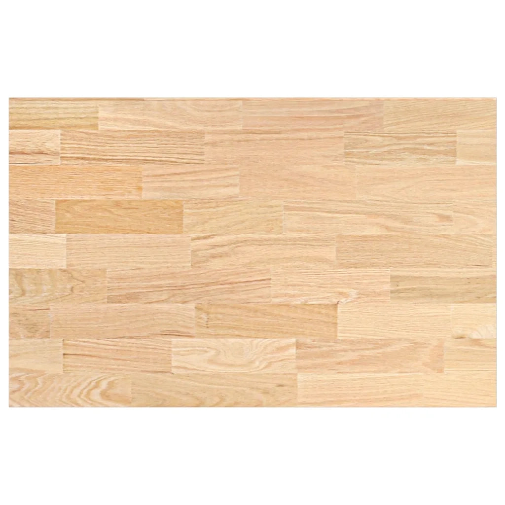 vidaXL Piano di Lavoro Cucina 100x63,5x2,7 cm Legno Massello Rovere
