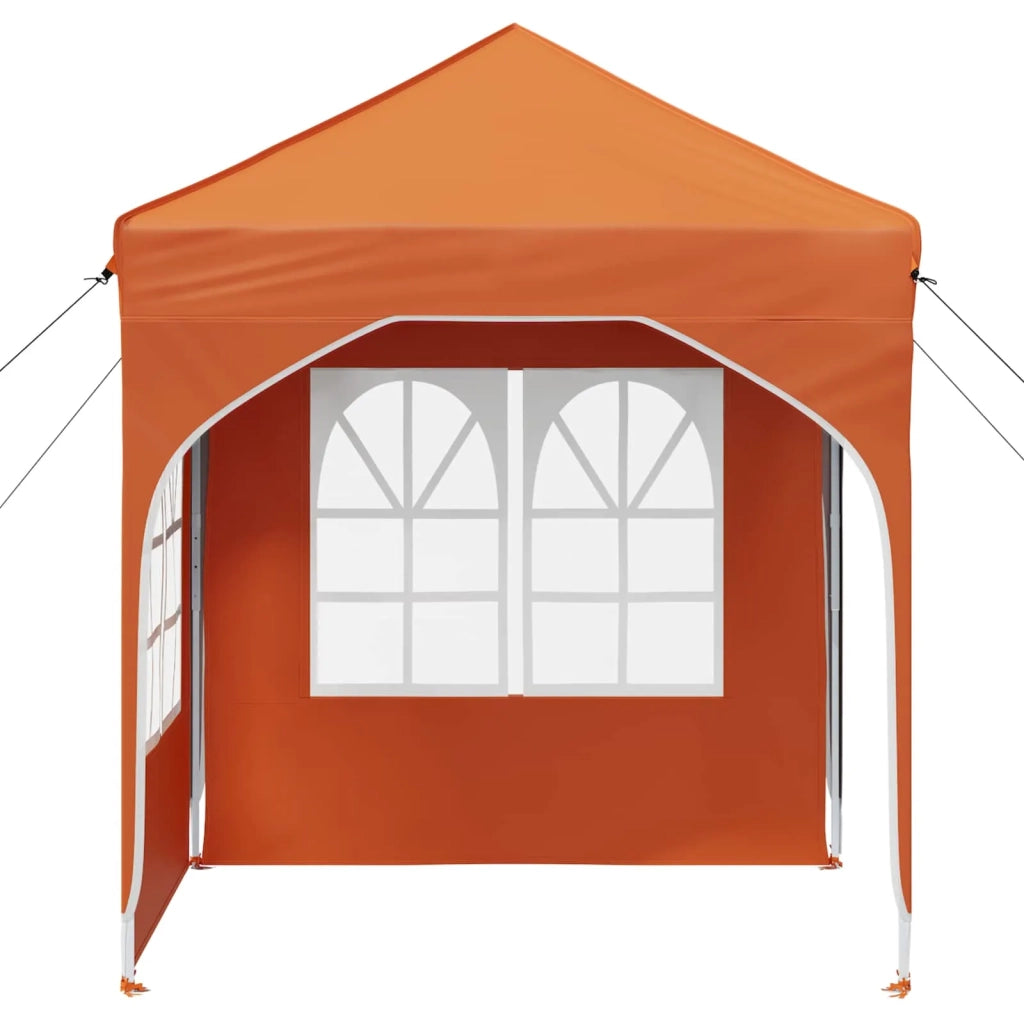 Tenda per feste a pop-up-Gazebo 192 x 192 x 245 cm Arancione 319382