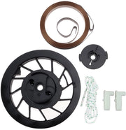 Kit di riparazione avviamento giornaliero - Compatibile con Briggs/Stratton Quantum/Intek - Incluso ingranaggio/pawl - Plastica/Metallo - 1x Corda di avviamento - Avviamento a trazione