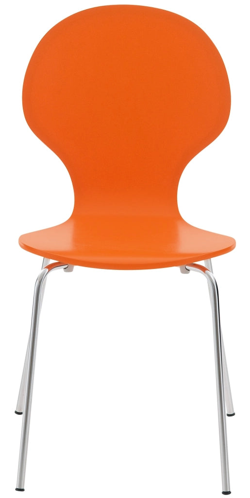 Sedia Diego arancione
