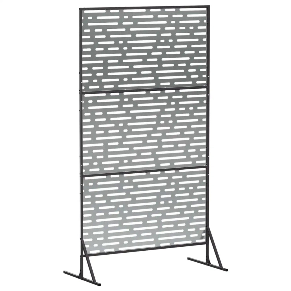 Schermo per Privacy 100 x 50 x 180 cm Acciaio zincato Argento 8013424