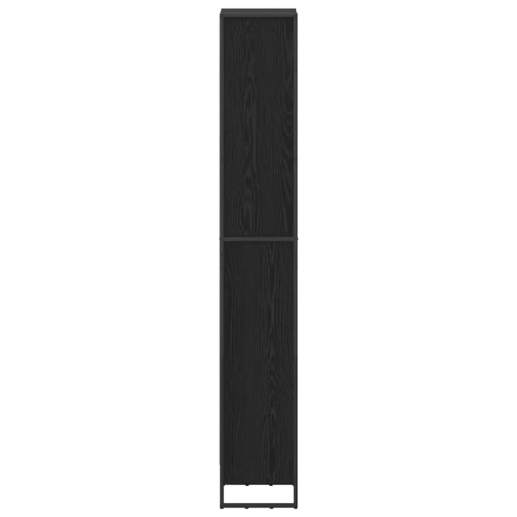 Armadio per Libri Rovere Nero 40 x 30 x 189,5 cm 886378