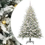 Albero di Natale artificiale preilluminato-Albero Natalizio con set di palline 341475