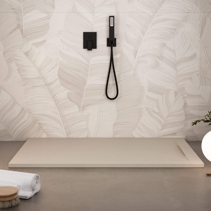 Piatto Doccia in Pietra 70x200 cm Bonussi Ardesia Calcutta Crema