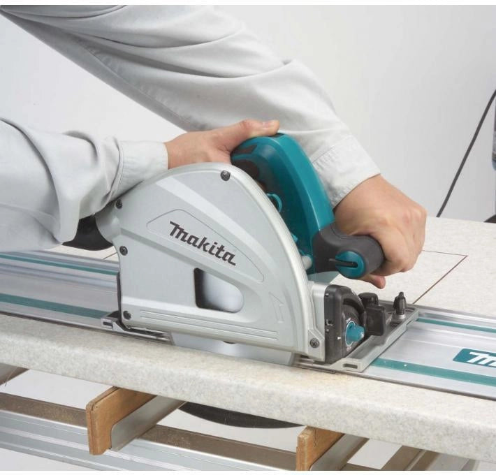 Makita SP6000J sega circolare portatile 16,5 cm Nero, Blu 5800 Giri/min 1300 W