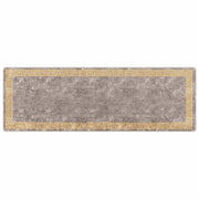 Runner in Moquette | Runner Tappeto MARSA Grigio 100 x 300 cm Poliestere e PVC