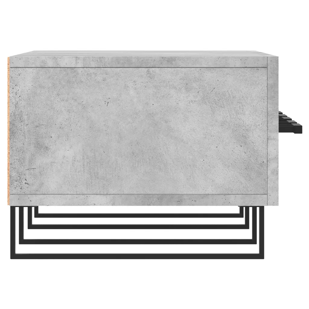 Mobile Porta TV Grigio Cemento 150x36x30 cm Legno Multistrato 829176