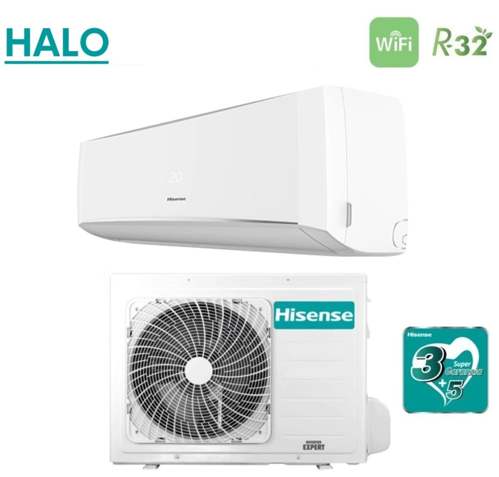 Condizionatore Hisense Halo 18000 Btu CBXS181RG R-32 Wi-Fi Integrato