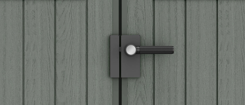 Casetta da Giardino Porta Attrezzi 190x183x221 cmin Evotech+ Keter Darwin 6x6 Verde